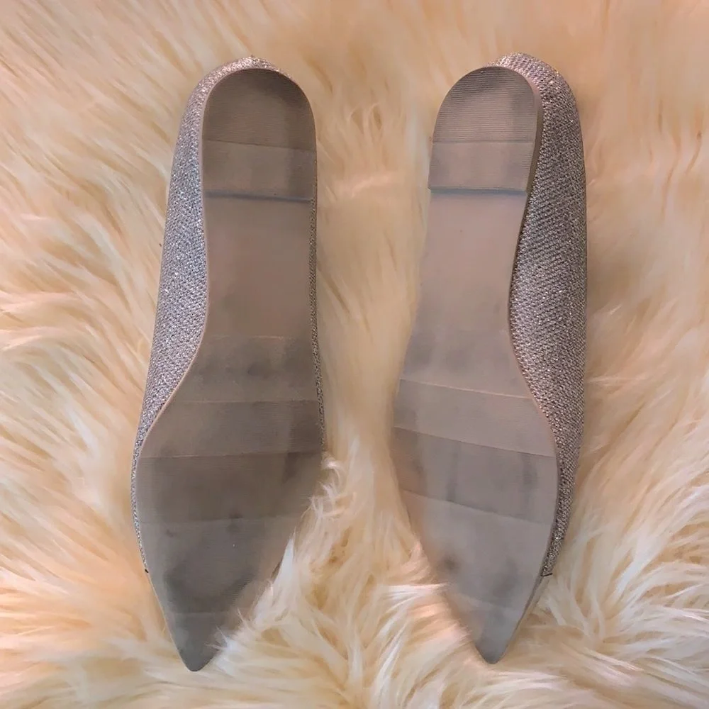 Rock & Republic Glitter Flats Shoes - Picture 5 of 5